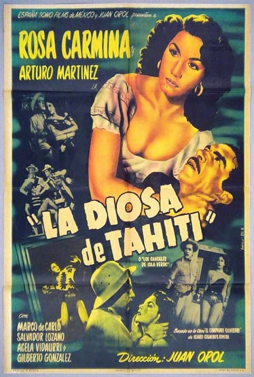 Affiche du film La diosa de Tahití (1953)