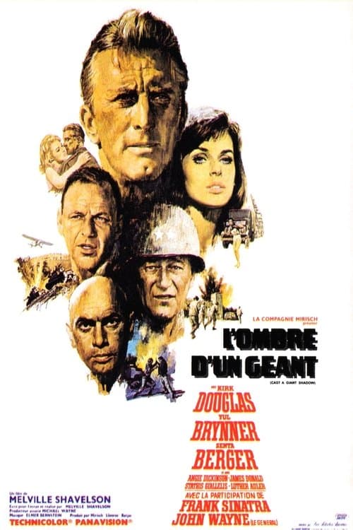 Affiche du film Cast a Giant Shadow (1966)