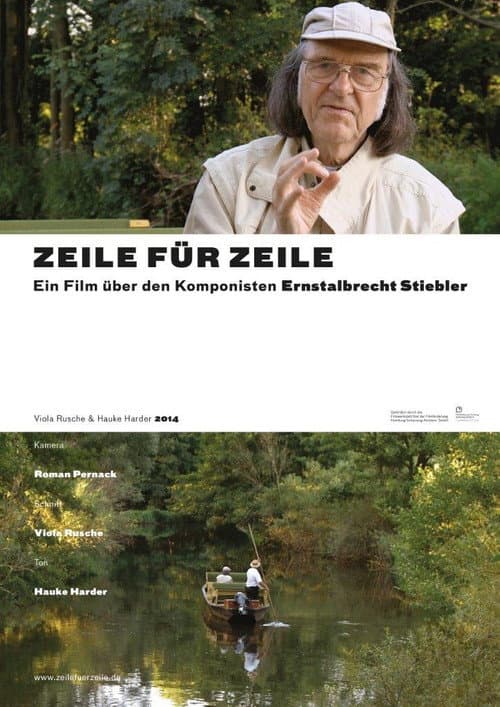 ملصق فيلم Zeile für Zeile - ein Film über den Komponisten Ernstalbrecht Stiebler (2014)