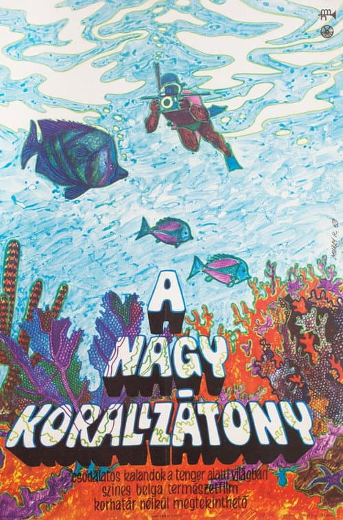 Affiche du film La grande Barrière de Corail (1969)