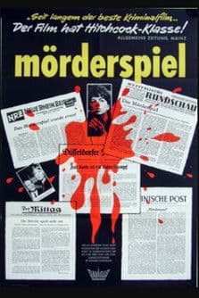 ملصق فيلم Mörderspiel (1961)