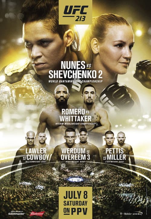 Affiche du film UFC 213: Romero vs. Whittaker (2017)
