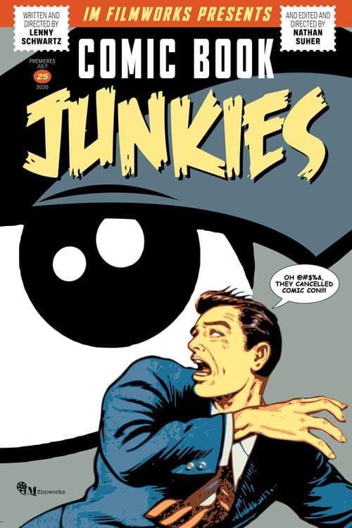 ملصق فيلم Comic Book Junkies (2020)
