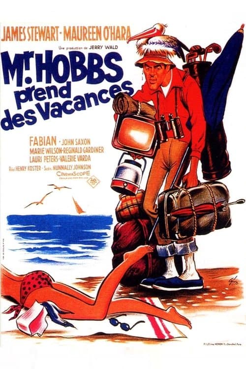Affiche du film Mr. Hobbs Takes a Vacation (1962)