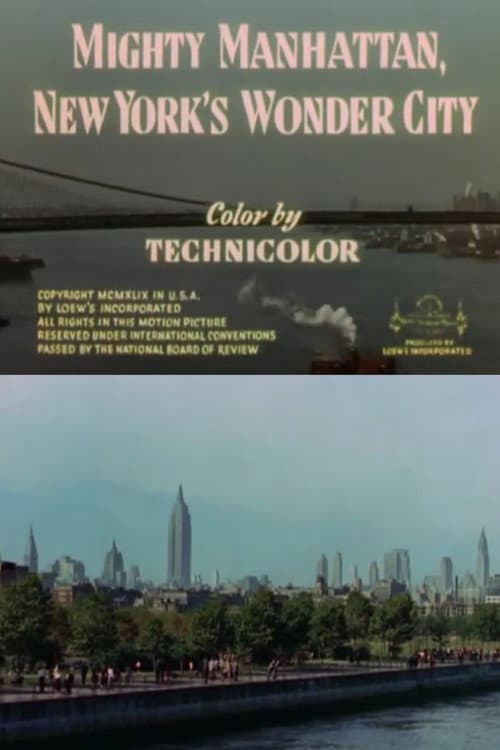 Affiche du film Mighty Manhattan, New York's Wonder City (1949)