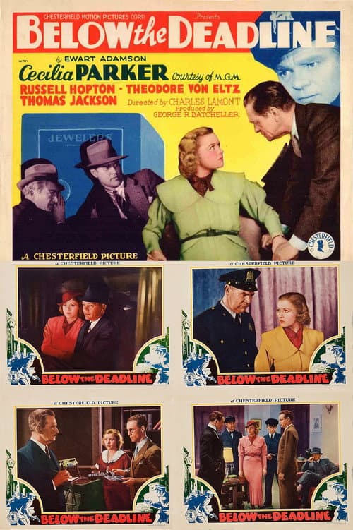 ملصق فيلم Below the Deadline (1936)