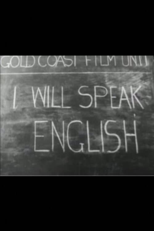 I Will Speak English (1954) movie poster