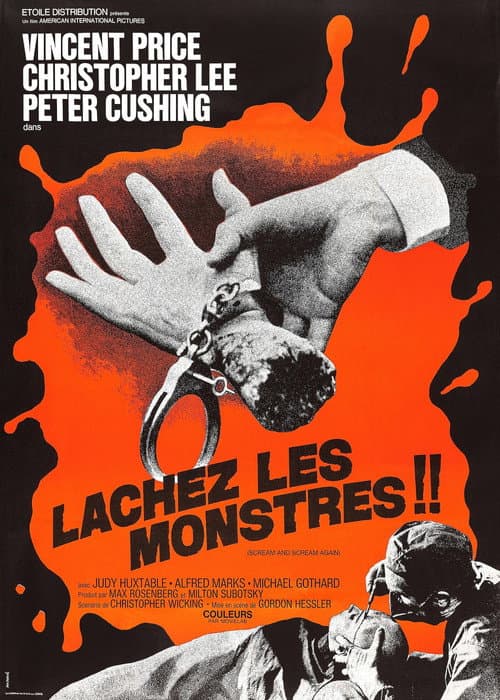 Affiche du film Scream and Scream Again (1970)