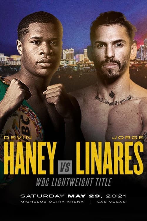 Affiche du film Devin Haney vs. Jorge Linares (2021)