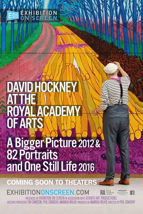 ملصق فيلم David Hockney at the Royal Academy of Arts (2017)