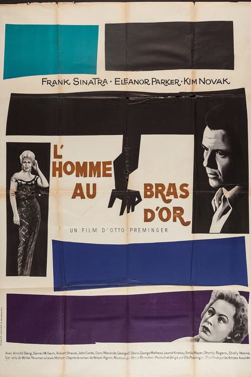 Affiche du film The Man with the Golden Arm (1955)