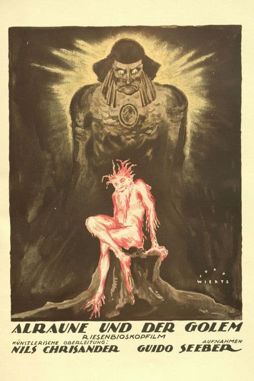 Alraune und der Golem (1919) movie poster