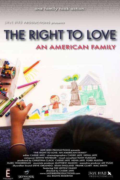 Affiche du film The Right to Love: An American Family (2012)