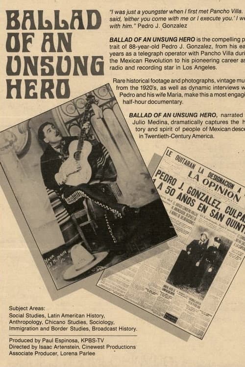 ملصق فيلم Ballad of an Unsung Hero (1983)