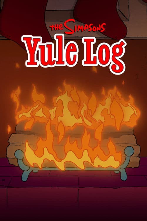 The Simpsons Yule Log (2025) movie poster