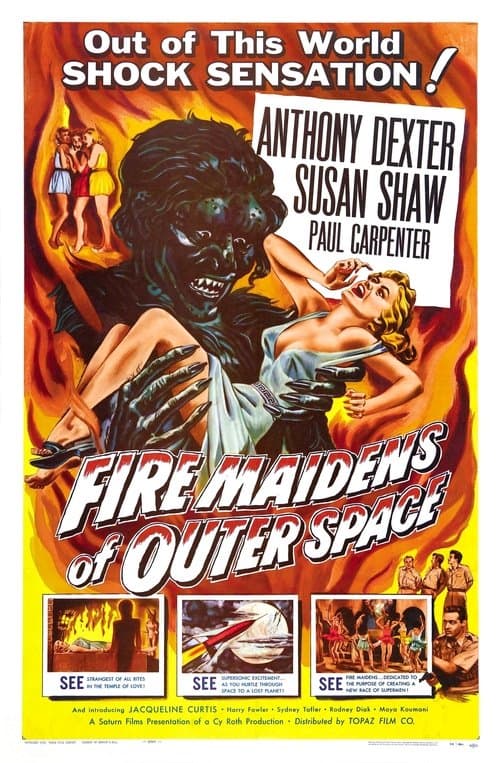 ملصق فيلم Fire Maidens of Outer Space (1956)