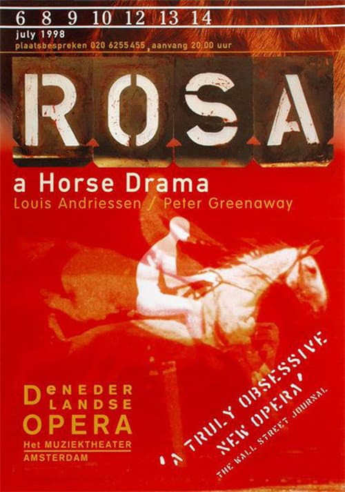 ملصق فيلم The Death of a Composer: Rosa, a Horse Drama (1999)