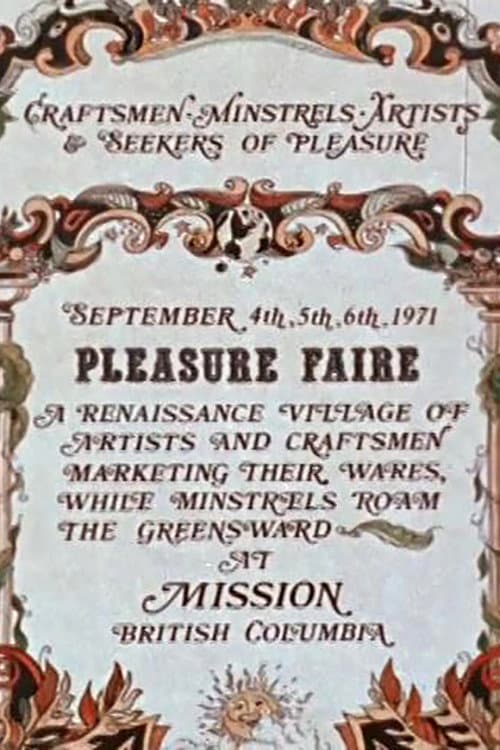 Pleasure Faire (1972) movie poster