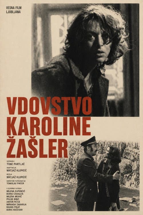 Vdovstvo Karoline Žašler (1976) movie poster