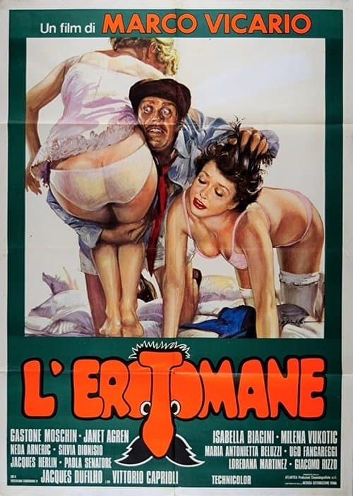 Affiche du film L'erotomane (1974)