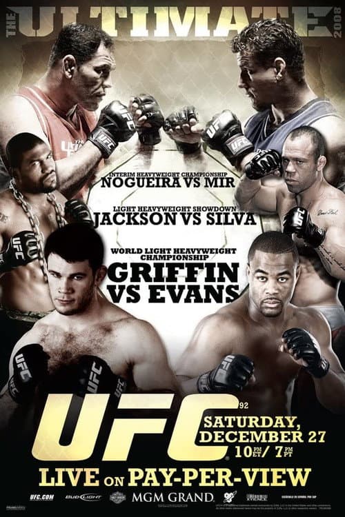 ملصق فيلم UFC 92: The Ultimate 2008 (2008)