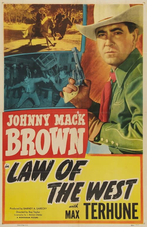 Affiche du film Law of the West (1949)