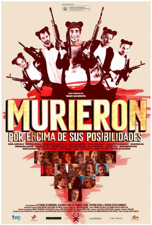 ملصق فيلم Murieron por encima de sus posibilidades (2014)