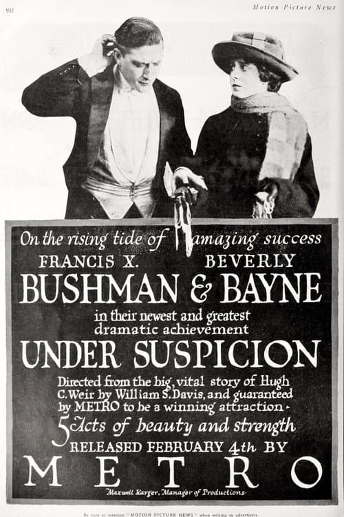 ملصق فيلم Under Suspicion (1918)