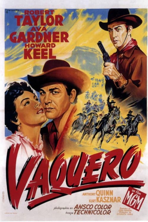 Affiche du film Ride, Vaquero! (1953)