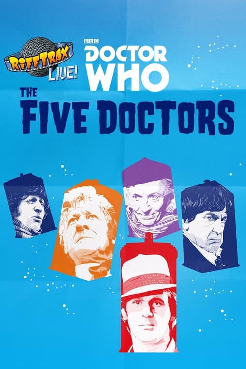 Affiche du film RiffTrax Live: Doctor Who – The Five Doctors (2017)