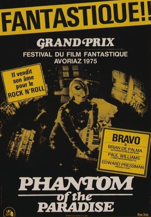 Affiche du film Phantom of the Paradise (1974)
