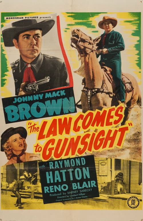 ملصق فيلم The Law Comes to Gunsight (1947)