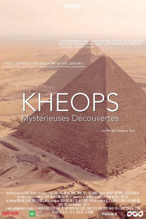 Affiche du film Khéops, mystérieuses découvertes (2017)