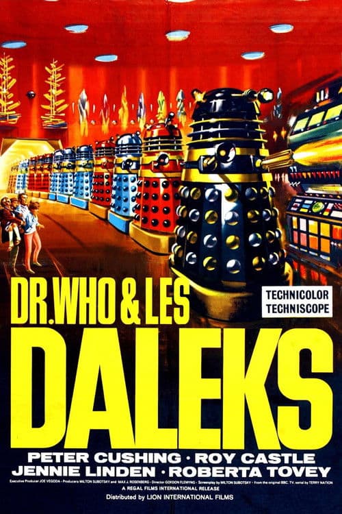 Affiche du film Dr. Who and the Daleks (1965)
