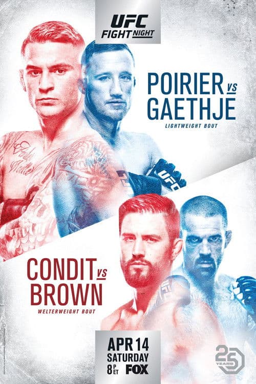 Affiche du film UFC on Fox 29: Poirier vs. Gaethje (2018)