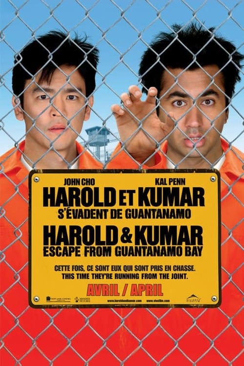 Affiche du film Harold & Kumar Escape from Guantanamo Bay (2008)