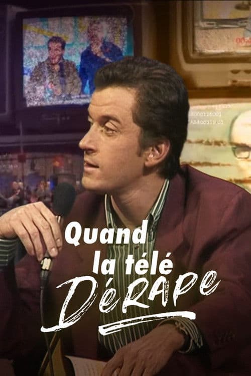 Affiche du film Quand la télé dérape, 40 ans de scandales (2024)