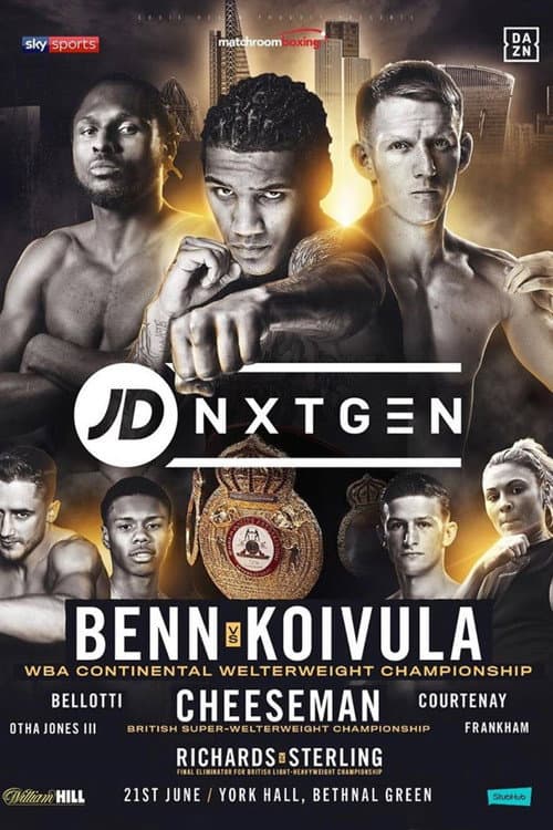 Affiche du film Conor Benn vs. Jussi Koivula (2019)