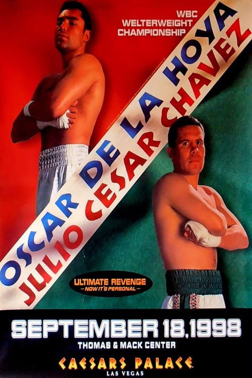 Oscar de la Hoya vs. Julio César Chávez II (1998) movie poster