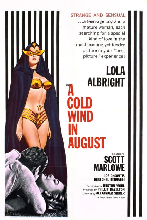 A Cold Wind in August (1961) movie poster