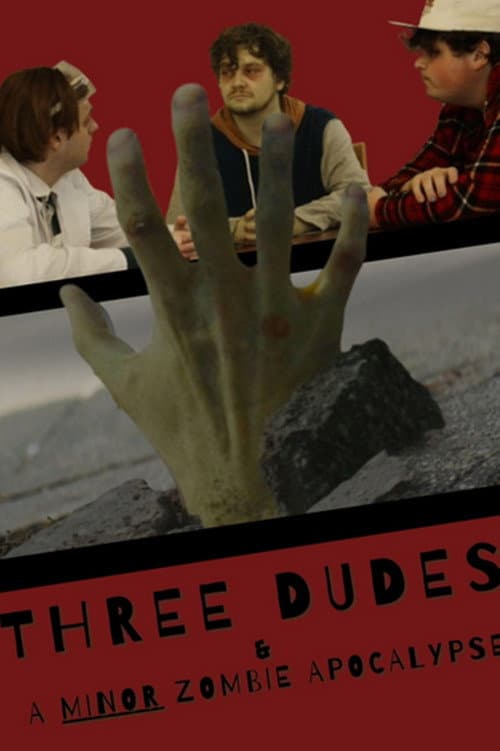 Affiche du film Three Dudes & a Minor Zombie Apocalypse (2024)