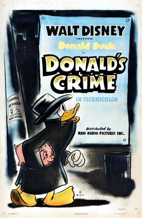 Donald's Crime (1945) movie poster