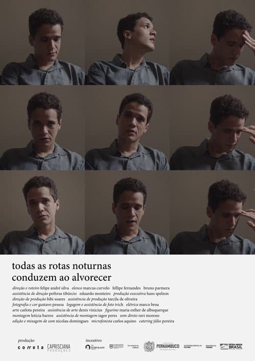 ملصق فيلم Todas as Rotas Noturnas Conduzem ao Alvorecer (2022)